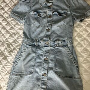 Tinseltown blue denim dress